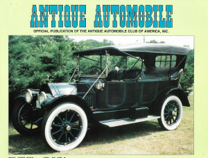 ANTIQUE AUTOMOBILE 1996 MAY - '13 CADILLAC TOURING, 14 MODEL T CHUCKWAGON 